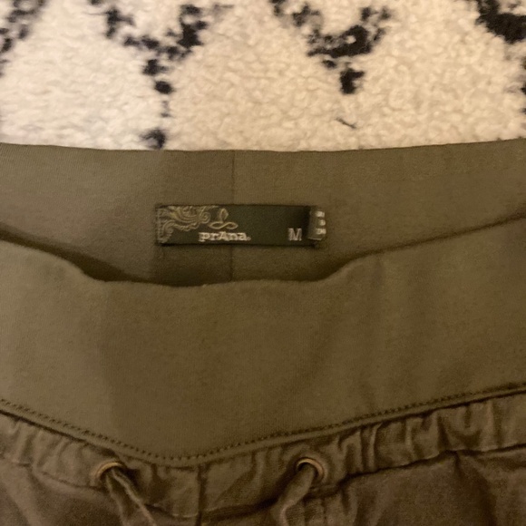 prAna Women's Avril Pant M Olive Green Hiking Walking Casual Outdoor Climbing - Picture 5 of 13